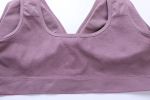 Button Maternity Nursing Breastfeeding Seamless Bra - Onnty