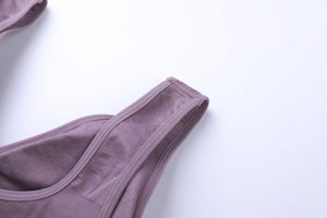 Button Maternity Nursing Breastfeeding Seamless Bra - Onnty