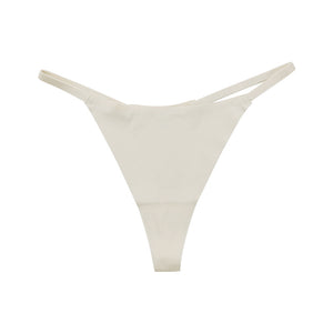 Women Sexy Ice Silk One Piece Thong G-String Panties