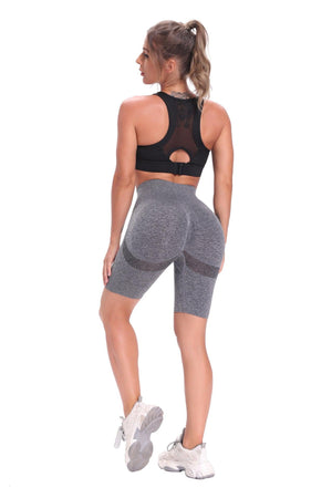 AB Yarn Seamless Yoga Workout Sports Fitness Gym Shorts - Onnty