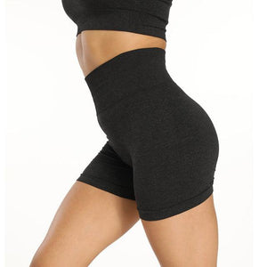 Dot Yoga Workout Gym Sports Fitness Seamless Leggings Shorts - Onnty