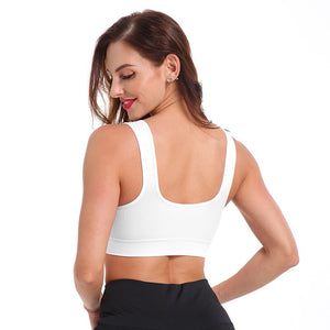 NINGMI Sport Bra for Women Gym Push Up Bra Yoga Tops Sportswear Sexy Yoga Bra Workout High Impact Sports Vest Fitness Underwear