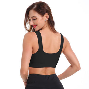 NINGMI Sport Bra for Women Gym Push Up Bra Yoga Tops Sportswear Sexy Yoga Bra Workout High Impact Sports Vest Fitness Underwear