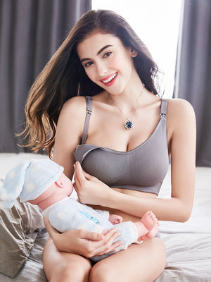 YATEMAO  Feeding Bra Sets Maternity Nursing Bra Pregnancy BreastFeeding Bra Soutien Gorge Allaitement Pregnancy Women Underwear