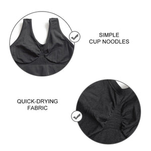 Sports Women Stretch Bra Seamless Comfort Padded Yoga Crop Top Vest Sleep Bra Wireless Bras Sleep Top Tank Female Sport Bras New