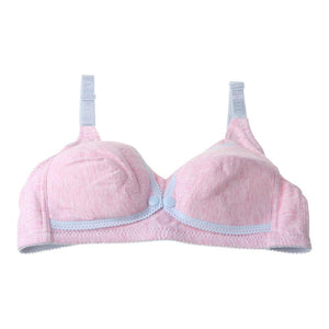 Women Maternity Feeding Nursing Bra Pregnancy Open Front Buckle Breastfeeding Bralette Wireless Lightly Padded Underwear