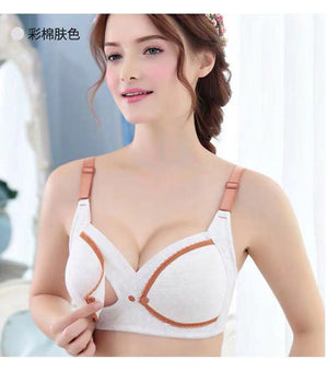 Breastfeeding Bras Maternity Open Nursing Bra for Feeding Nursing Underwear Clothes for Pregnant Lingerie Women Intimate Clothes