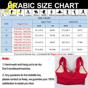 NINGMI Sport Bra for Women Gym Push Up Bra Yoga Tops Sportswear Sexy Yoga Bra Workout High Impact Sports Vest Fitness Underwear