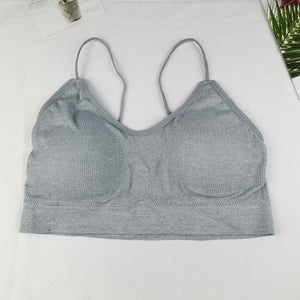 High Elastic Bra Women Gathering Bralette Push Up Bra Summer Anti-light Korean Style Wild Bra Tube Top Sexy No Rims Lingerie