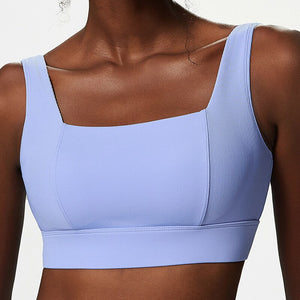 Sport Bra Women Push Up Breathable Soft Rib Underwear Gym Outdoor Running Yoga Top For Fitness