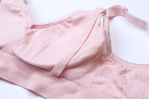 Grid Maternity Nursing Breastfeeding Seamless Bra - Onnty
