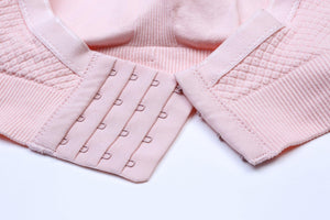 Grid Maternity Nursing Breastfeeding Seamless Bra - Onnty