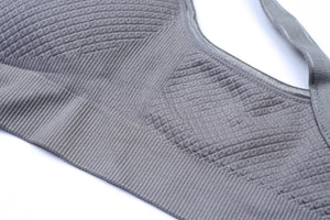 Grid Maternity Nursing Breastfeeding Seamless Bra - Onnty