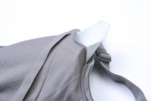 Grid Maternity Nursing Breastfeeding Seamless Bra - Onnty