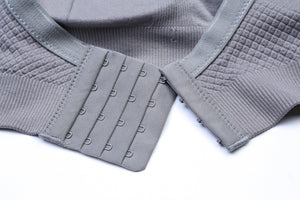 Grid Maternity Nursing Breastfeeding Seamless Bra - Onnty