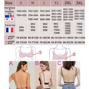 Sexy Backless Bra Lace Deep U Low Back Bralette Thin Cup Brassiere Halter Soft Seamless Elastic Underwear Tank Tops Encaje Mujer