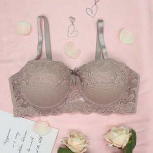 C Cup Bra Push Up Large Size Bralette Women Bras Sexy Lace Adjusted Lingerie Brassiere Half Cup Sexy Ladies Bra 2022 New