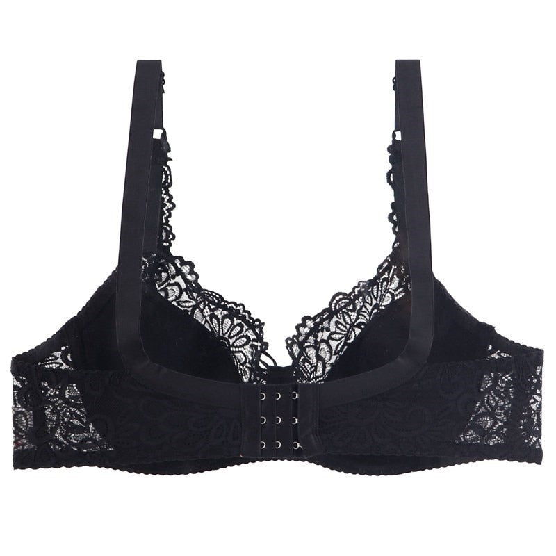 Buy FallSweet De Lace Cup Push Up Bra for Plus Size women34 36 38 40 42 44  46 48 50 Women's Large Bras Bra Cups Black Cup Size F Bands Size 80 at