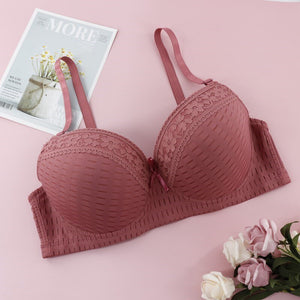 Plus Size Women Bra 42-48 C D E Cup Underwear No-padding Brassiere Comfort Female Lingerie with Convertible Straps