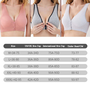 Women Breastfeeding Bras for Female Pregnant Maternity Nursing Bra Breathable Cotton Push Up Wire Free Bras Maternity Clothes