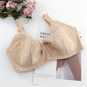 Large size bras 80E 85E 90E 95E 100E 105E female plus size lace underwear unlined ultra thin soft cotton bras